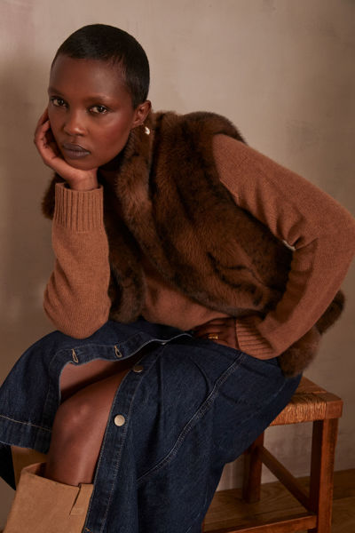 Picture of SUZANNE SLEEVELESS JACKET